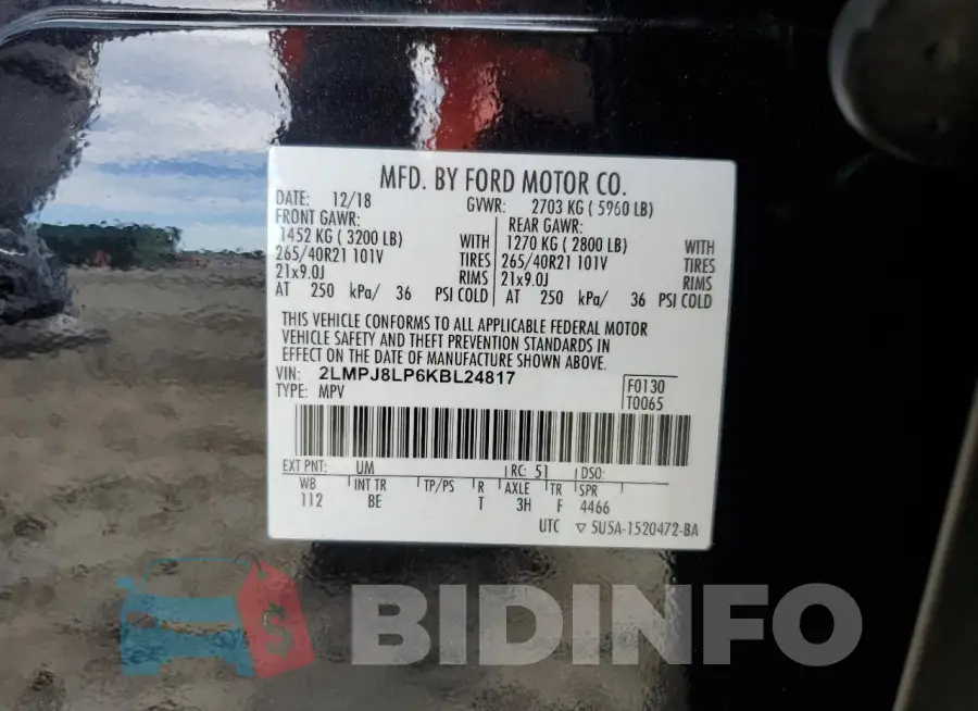 2LMPJ8LP6KBL24817 Photo# 13