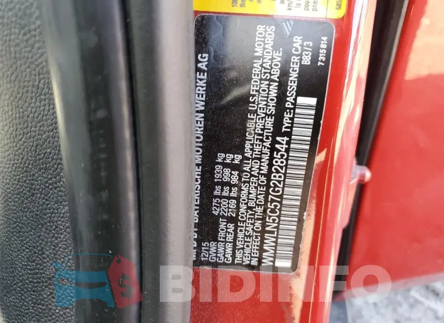 WMWLN5C57G2B28544 Photo# 12
