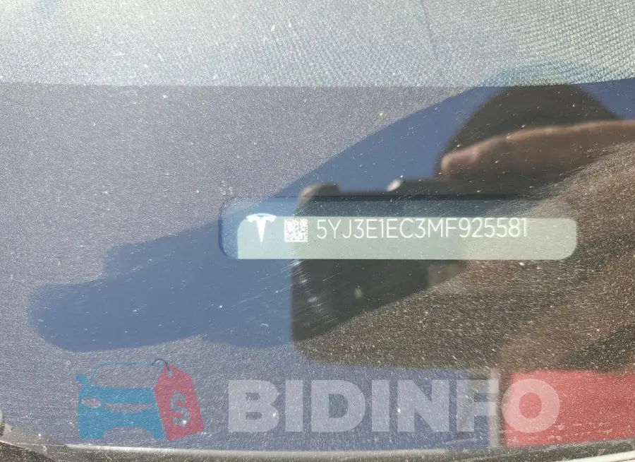 5YJ3E1EC3MF925581 Photo# 12