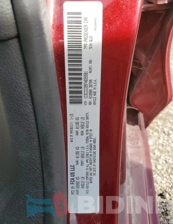 1C3CCCCB5FN655581 Photo# 12