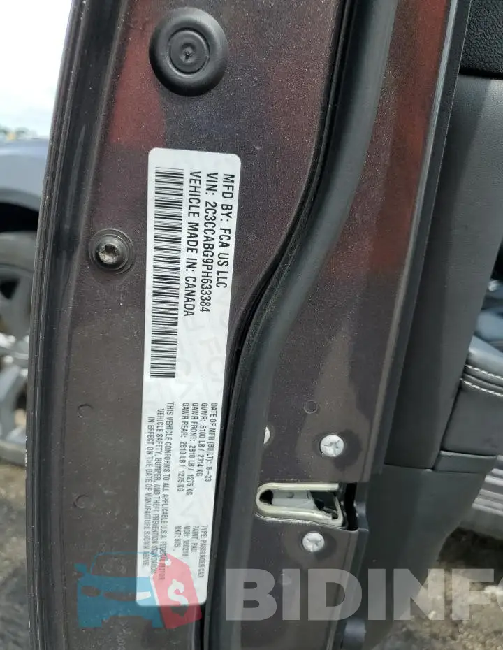 2C3CCABG9PH633384 Photo# 12