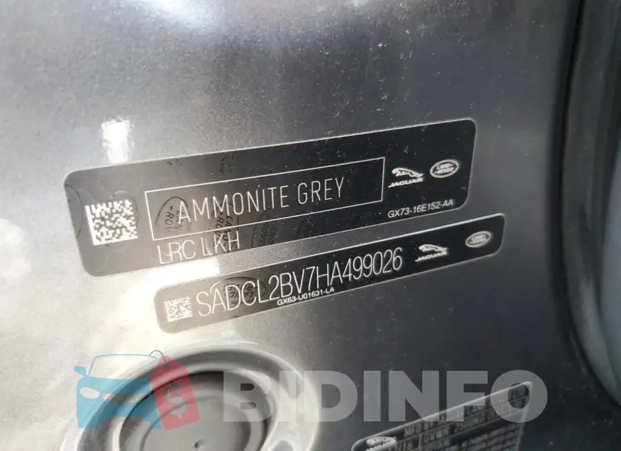 SADCL2BV7HA499026 Photo# 13
