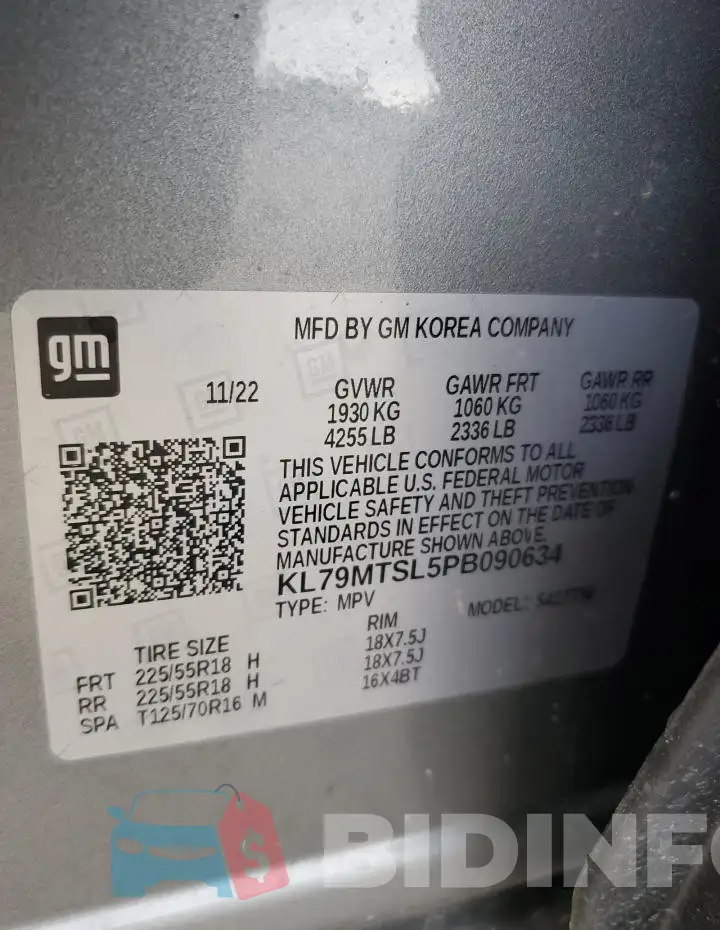 KL79MTSL5PB090634 Photo# 12