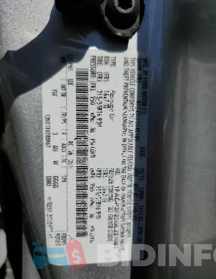 1FADP3F23GL221081 Photo# 12