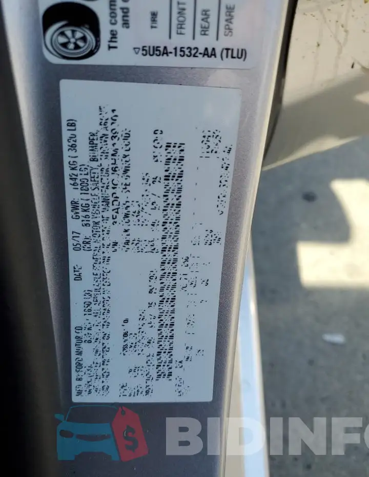 3FADP4CJ6HM139301 Photo# 12