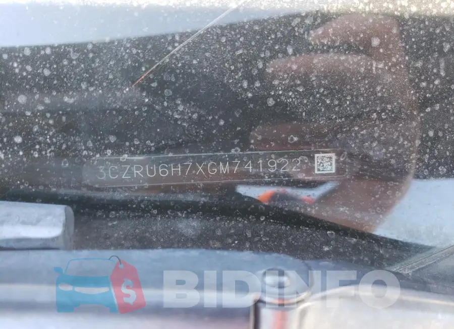 3CZRU6H7XGM741922 Photo# 12