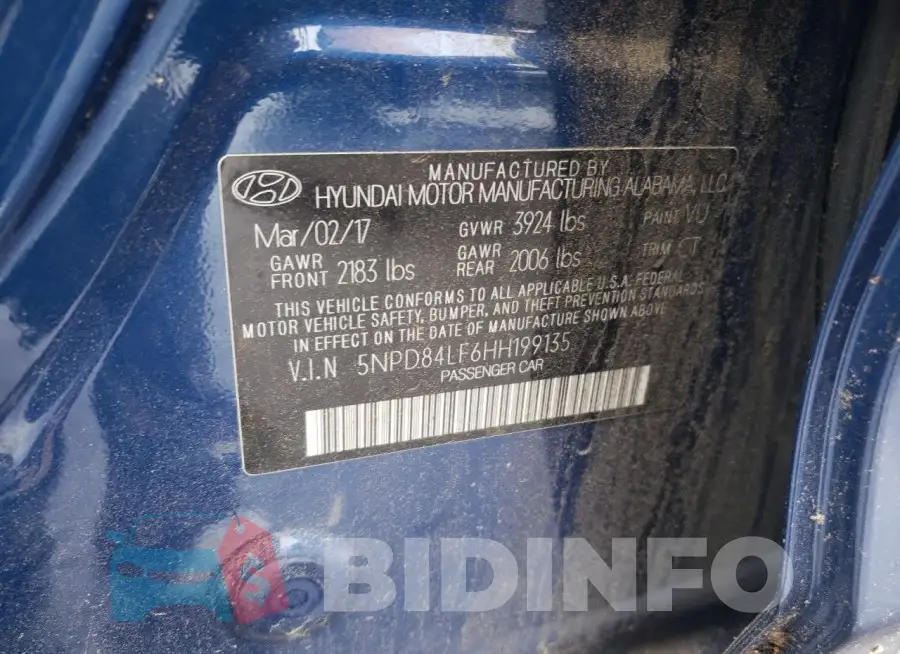 5NPD84LF6HH199135 Photo# 12