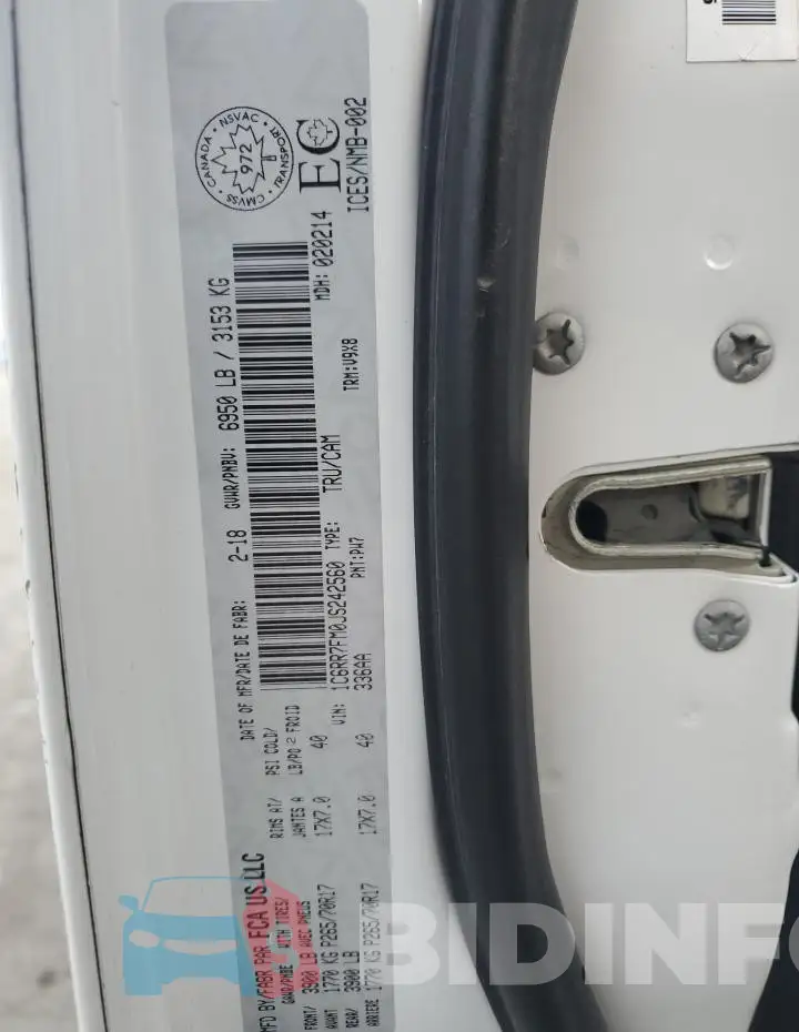 1C6RR7FM0JS242560 Photo# 12