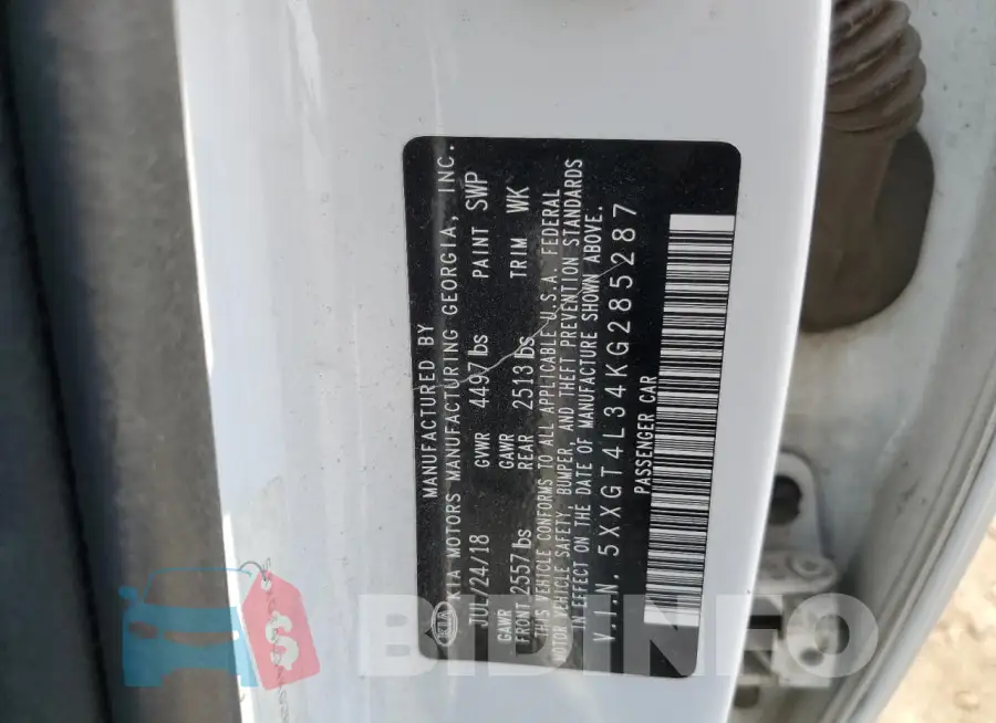 5XXGT4L34KG285287 Photo# 12