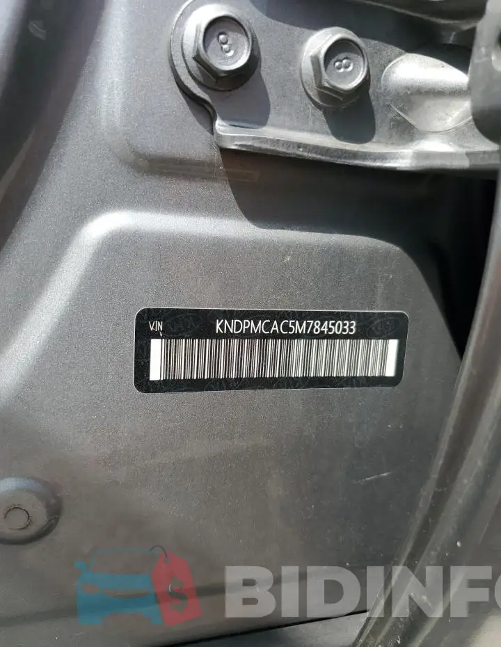 KNDPMCAC5M7845033 Photo# 13