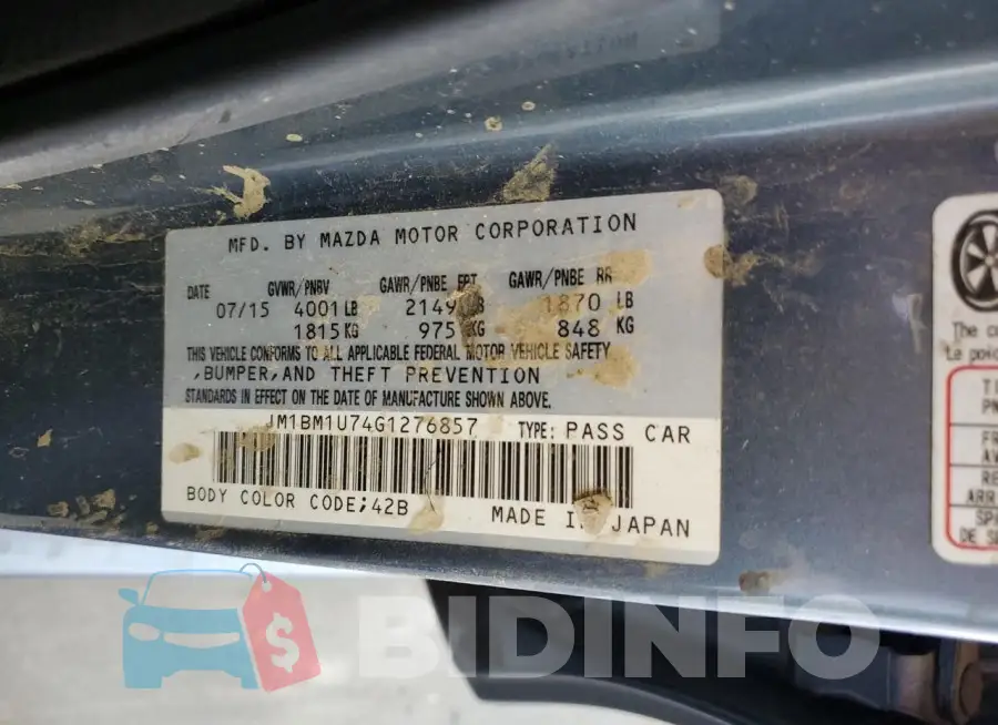 JM1BM1U74G1276857 Photo# 12