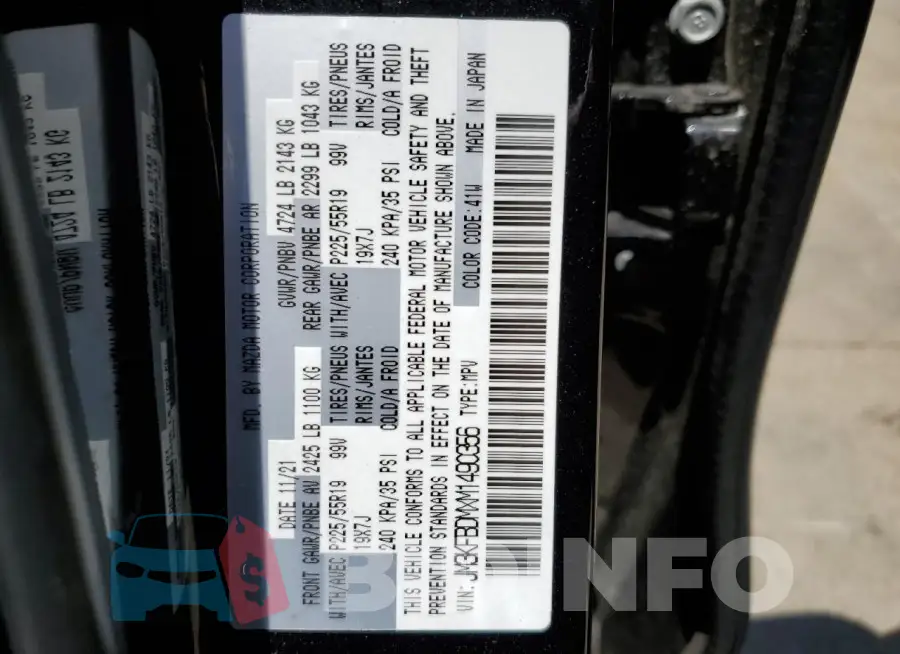 JM3KFBDMXM1490356 Photo# 13