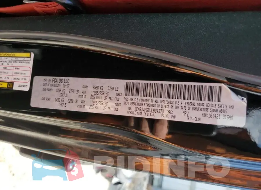 1C4BJWFG8JL824373 Photo# 12