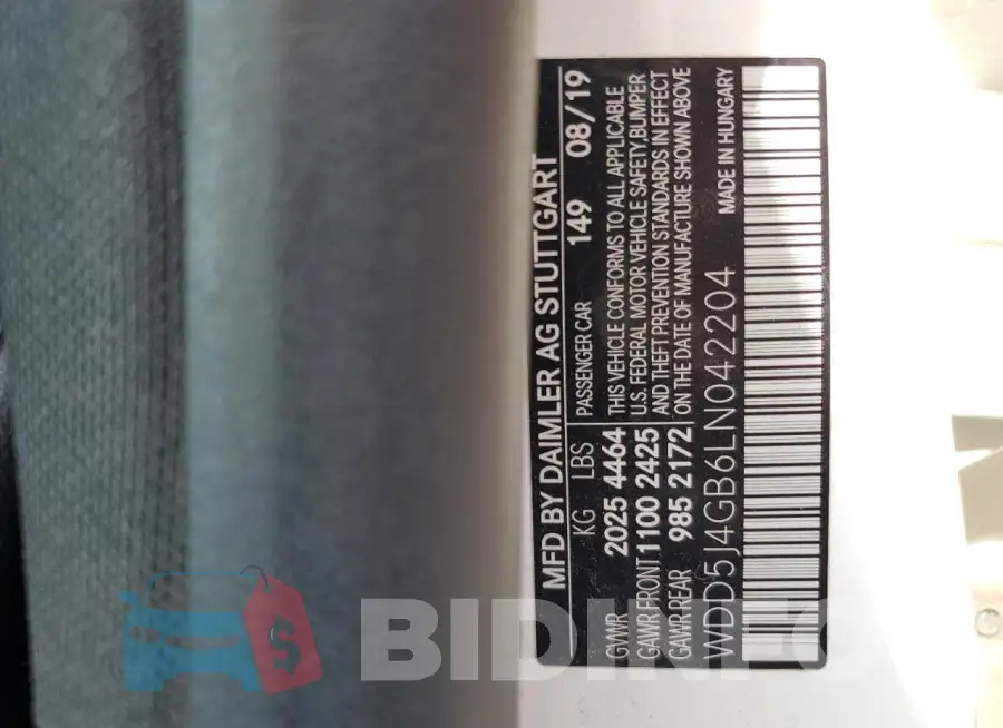 WDD5J4GB6LN042204 Photo# 13