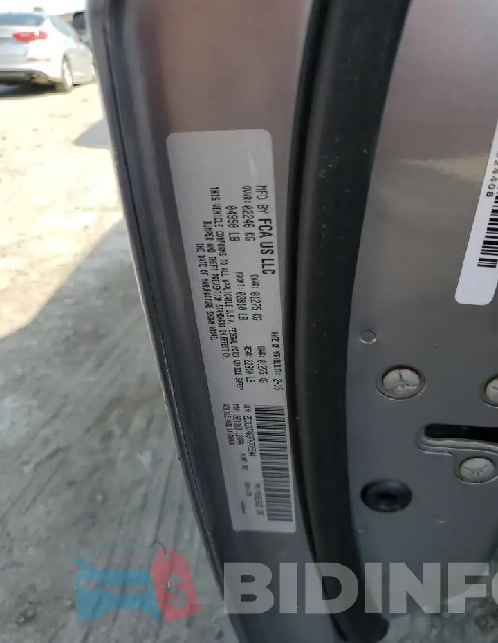 2C3CDZAG8FH775544 Photo# 12