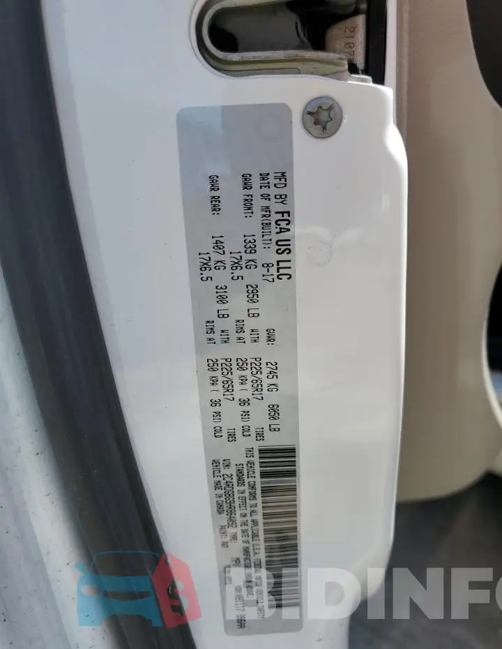 2C4RDGBG9HR864092 Photo# 13