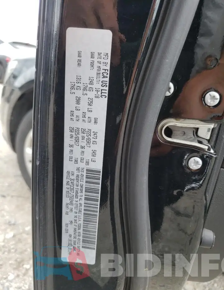 3C4PDCBG7JT522403 Photo# 13