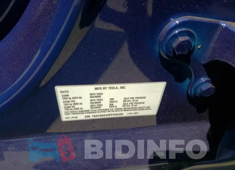 7SAYGDEE6PF845430 Photo# 12