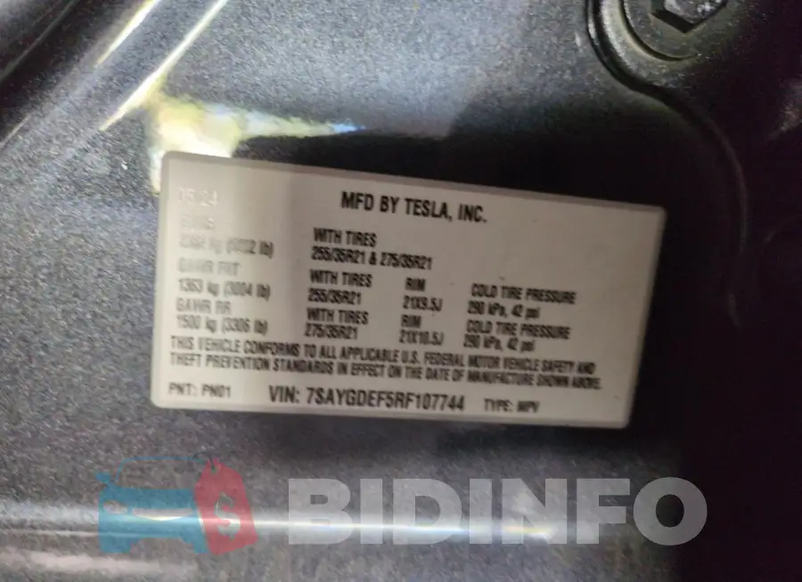 7SAYGDEF5RF107744 Photo# 14