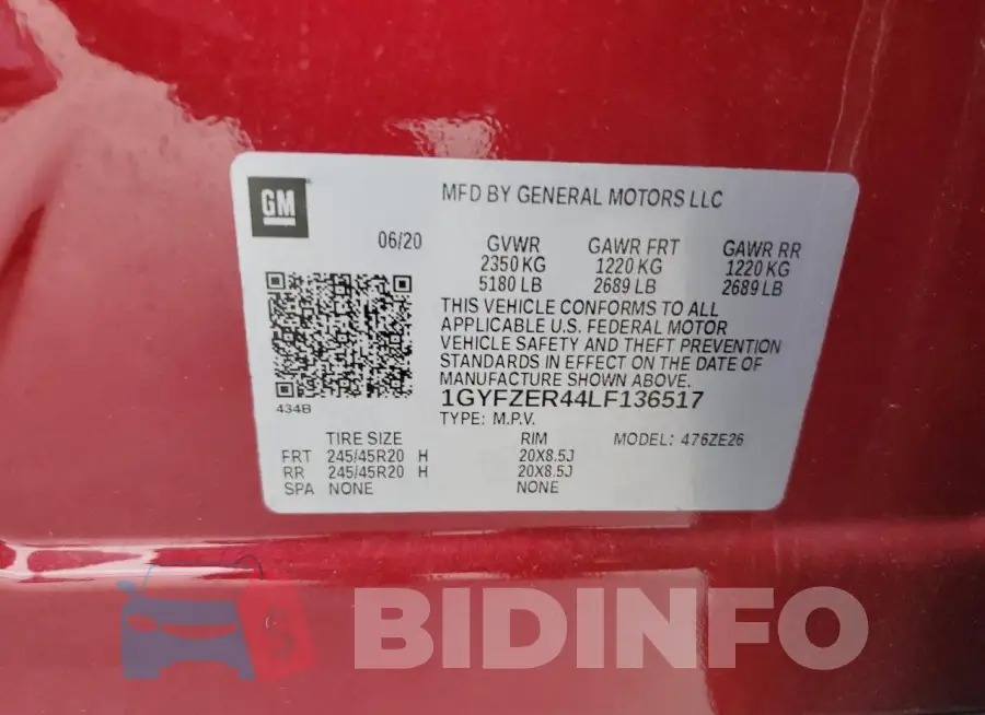 1GYFZER44LF136517 Photo# 13