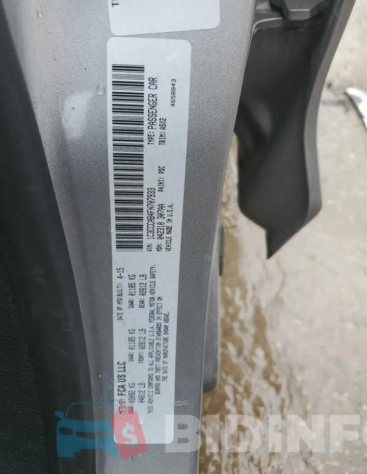 1C3CCCAB4FN707933 Photo# 12