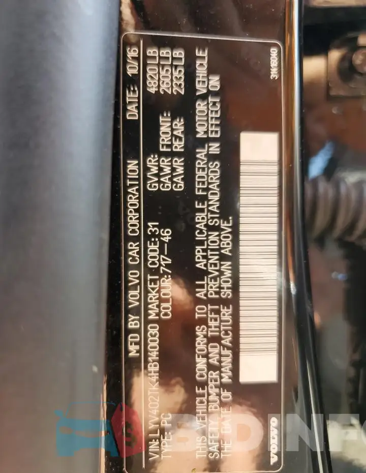 LYV402TK4HB140030 Photo# 13