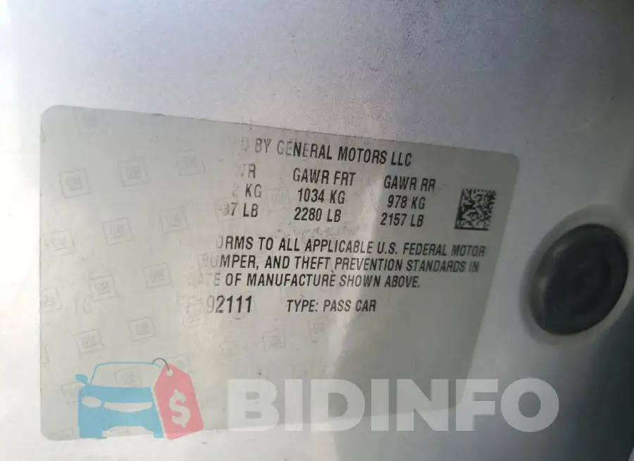 1G11B5SLXFF192111 Photo# 12