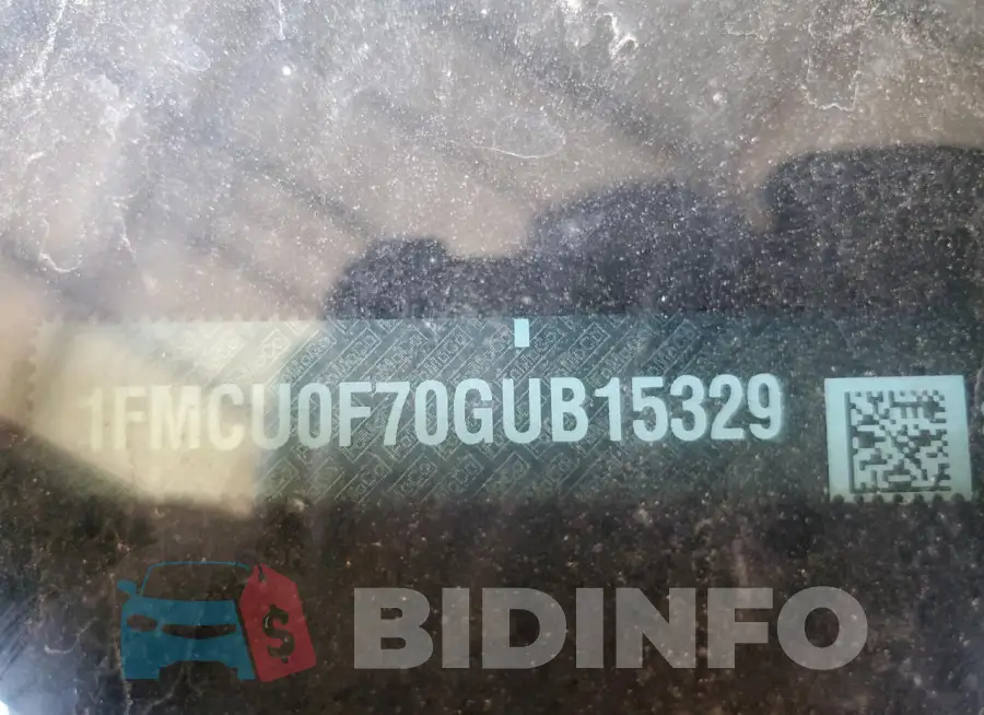 1FMCU0F70GUB15329 Photo# 12
