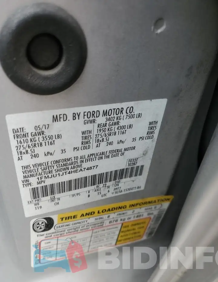 1FMJU1JT4HEA74877 Photo# 13