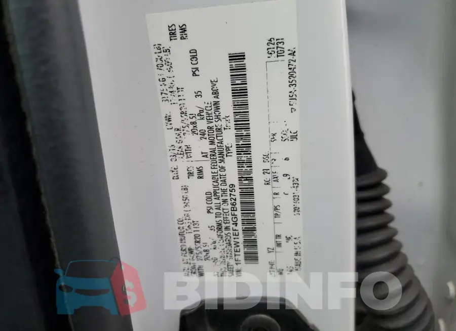1FTEW1EF4GFB62759 Photo# 12