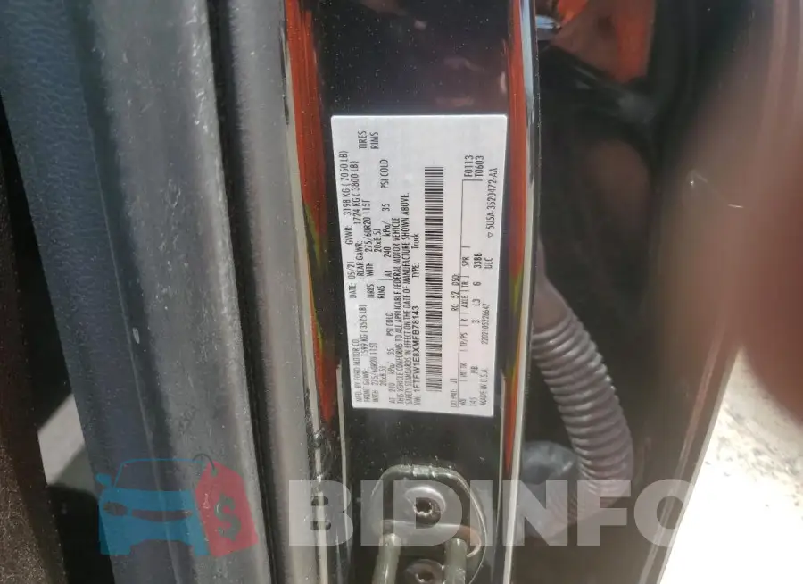 1FTFW1E8XMFB78143 Photo# 12