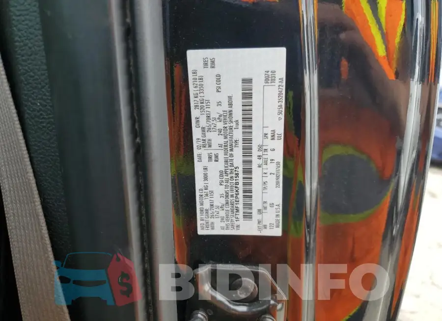 1FTMF1EP6KFB15875 Photo# 12