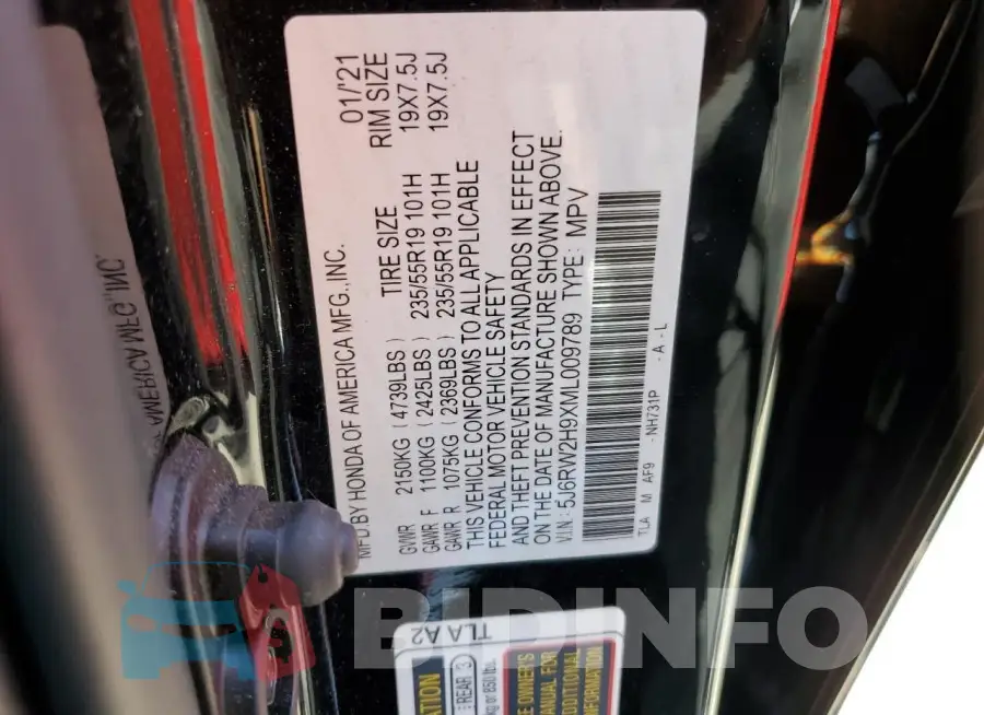 5J6RW2H9XML009789 Photo# 13