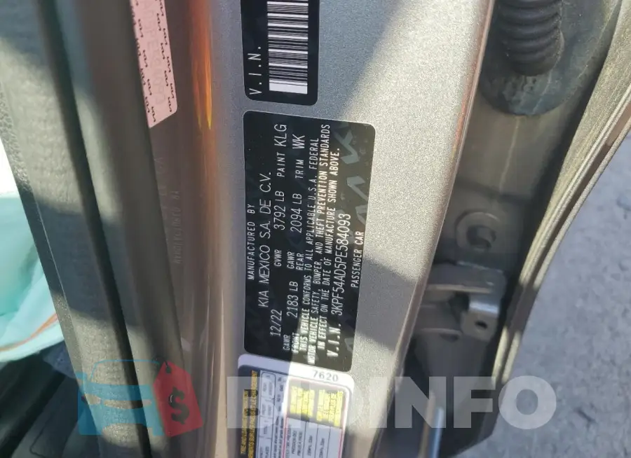 3KPF54AD5PE584093 Photo# 13