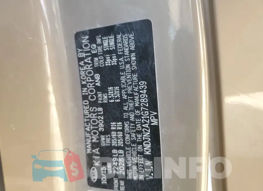 KNDJN2A21G7289439 Photo# 12