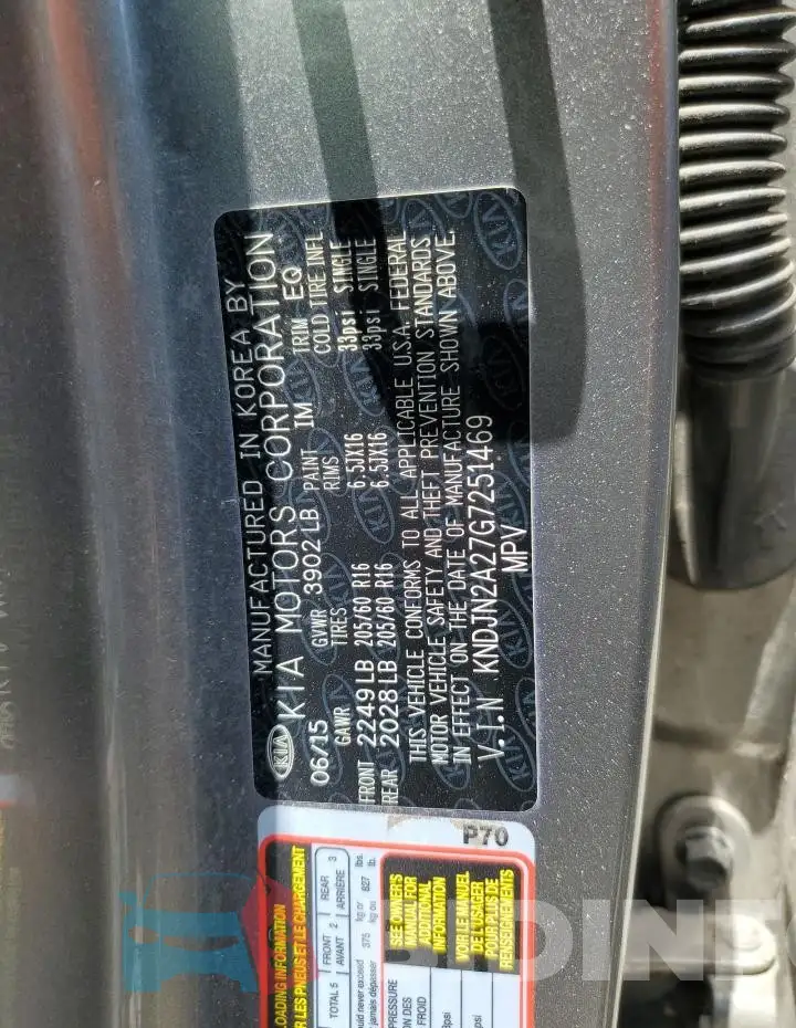 KNDJN2A27G7251469 Photo# 13