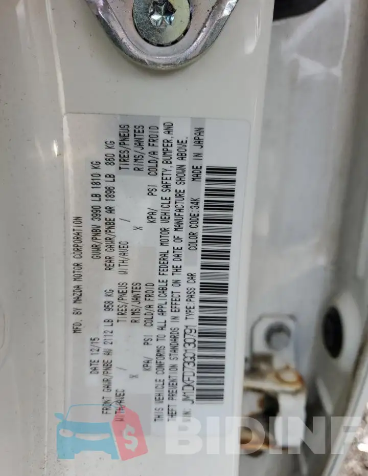 JM1DKFD73G0130791 Photo# 13