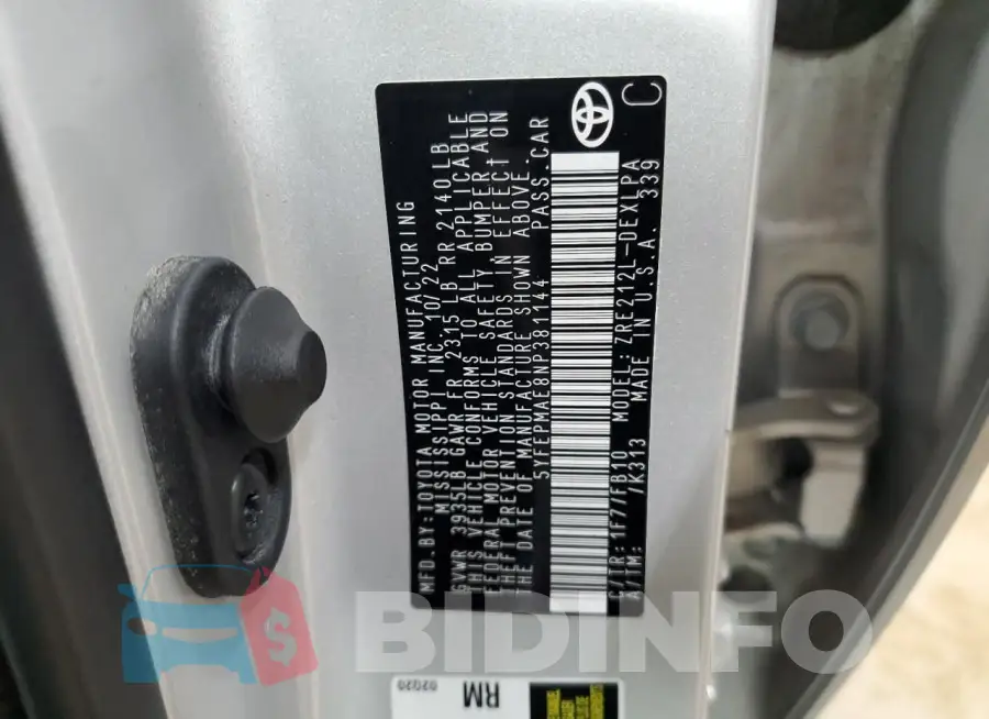 5YFEPMAE8NP381144 Photo# 12