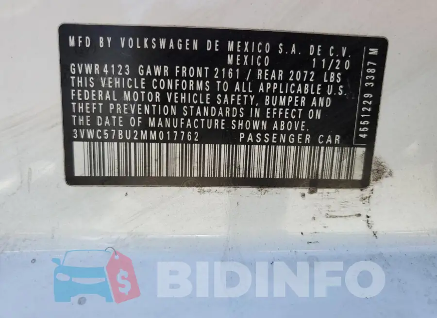 3VWC57BU2MM017762 Photo# 12