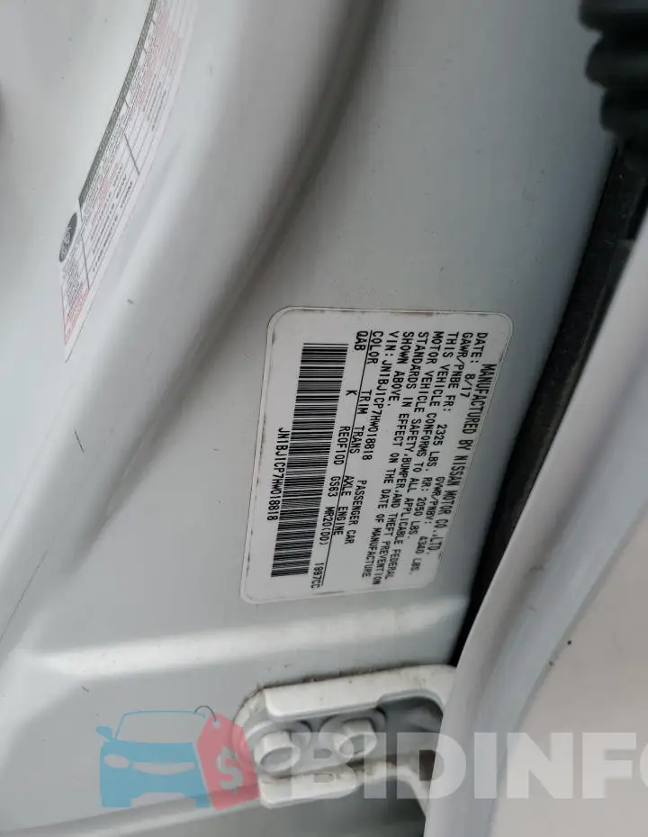 JN1BJ1CP7HW018818 Photo# 13