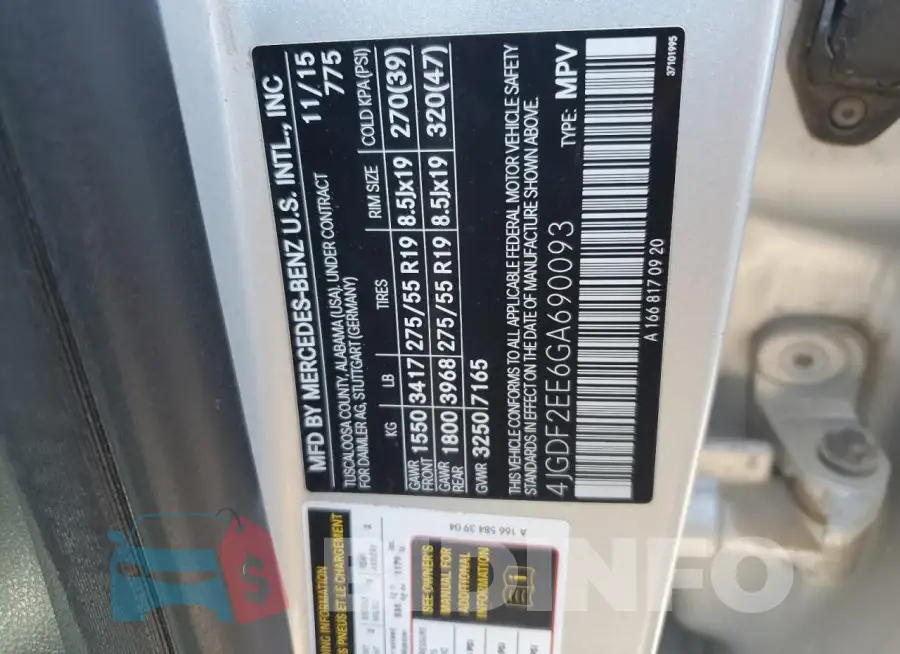 4JGDF2EE6GA690093 Photo# 13