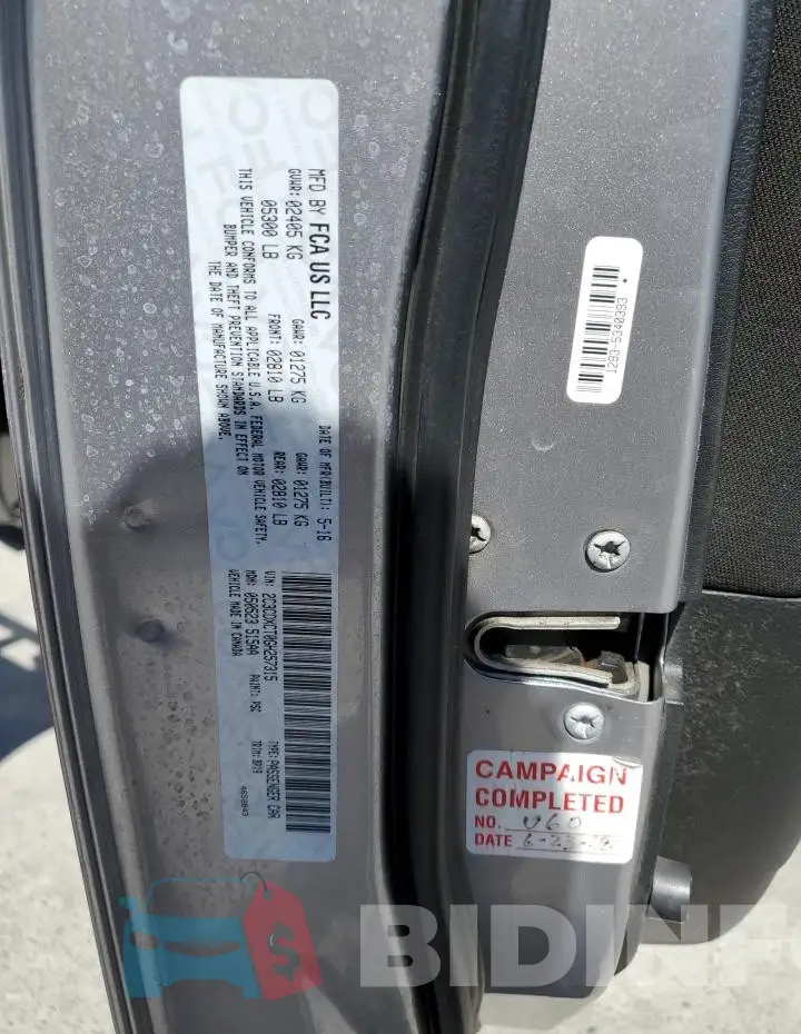 2C3CDXCT0GH257315 Photo# 12