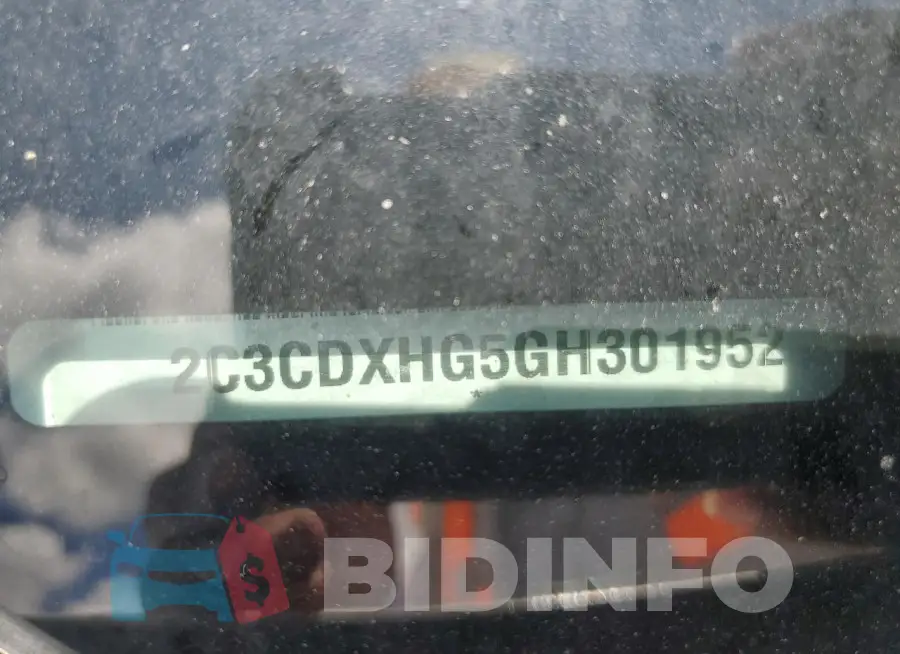 2C3CDXHG5GH301952 Photo# 12