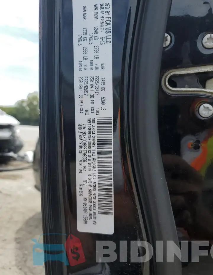 3C4PDCAB2FT708556 Photo# 13
