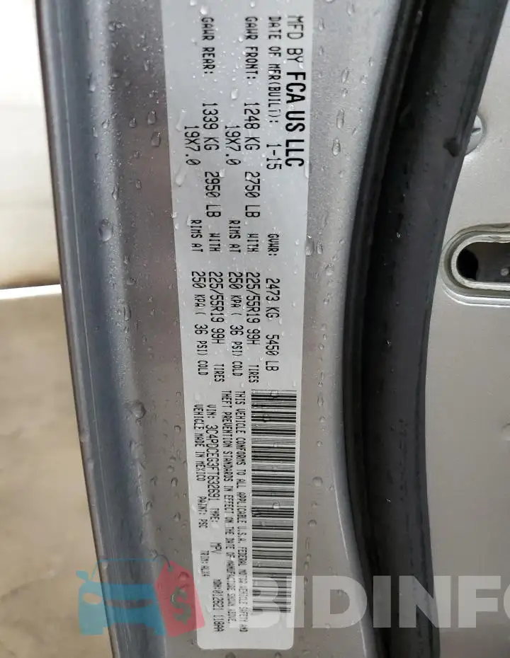 3C4PDCEG3FT632691 Photo# 13