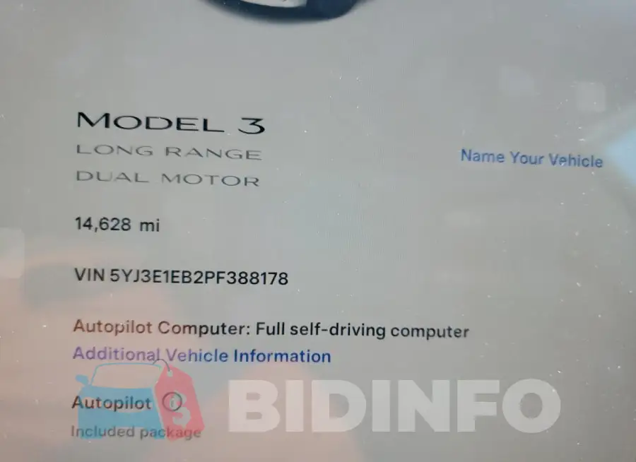5YJ3E1EB2PF388178 Photo# 9