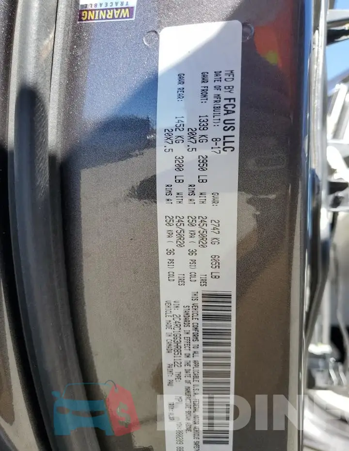 2C4RC1GG3HR851122 Photo# 14