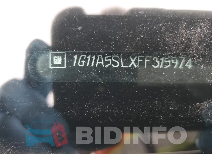 1G11A5SLXFF315974 Photo# 13