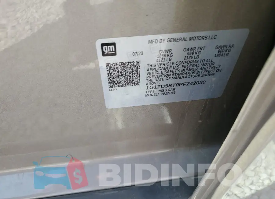 1G1ZD5ST0PF242030 Photo# 12
