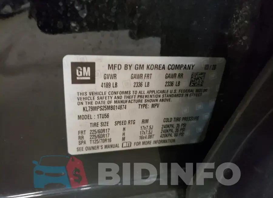 KL79MPS25MB014874 Photo# 14